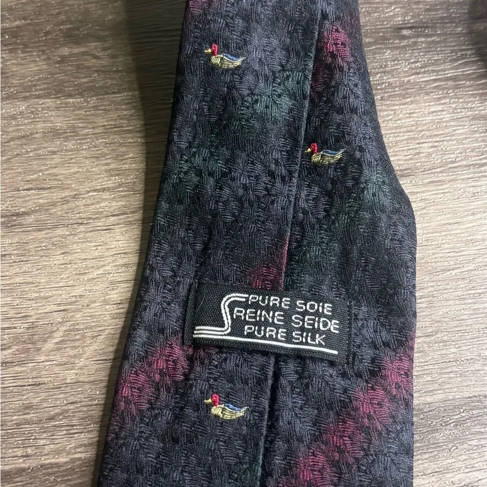 Sophisticated Black Designer Men's Tie